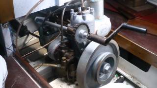 Stuart Turner P5 Engine  Yacht Restoration  Yacht Warlord [upl. by Alakcim]