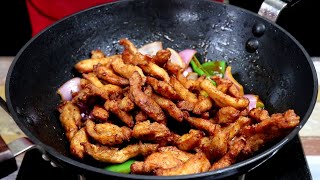 ரெஸ்டாரெண்ட் சில்லி சிக்கன் ஒரு முறை வீட்டில் இப்படி செய்ங்க  Chilli Chicken in Tamil [upl. by Fidel]