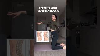 Here’s how you FiX your Hyperlordosis 🙏🏼😍 [upl. by Dulci]