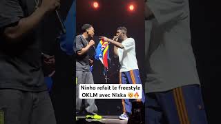 Ninho refait le freestyle OKLM de Niska 🤯🔥 [upl. by Nahtnamas]