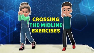 CONCENTRATION WORKOUT FOR KIDS CROSSING THE MIDLINE EXERCISES FOR KIDS [upl. by Nirroc]