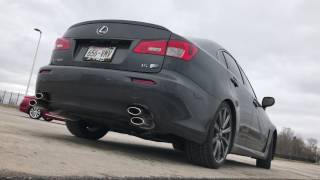 LEXUS ISF HAYWARD amp SCOTT EXHAUST [upl. by Sublett]