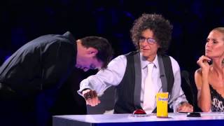 Mike Super BEST MAGIC TRICK EVER TELEPORTS Americas Got Talent Semi final MAGICIAN Illusionist1 [upl. by Laubin]