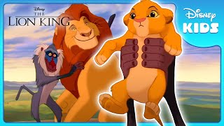 🦁 The Lion King  Movies in 60 Seconds  Disney Kids [upl. by Gianina]