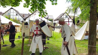 Mittelaltermarkt Anno 1250 vom 12 14 07 2024 in Höxter Video Tobias Kröger [upl. by Palestine]