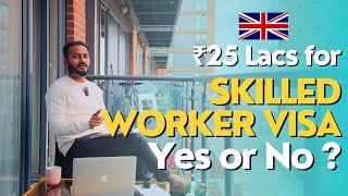 Is it worth to pay ₹25 Lacs for Skilled Worker Visa tier2visauk [upl. by Nylannej342]