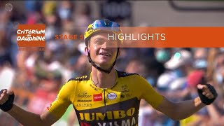 Critérium du Dauphiné 2020  Stage 5  Stage highlights [upl. by Esinned]