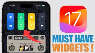 Best iOS 17 WIDGETS  You Must Have [upl. by Iloj]