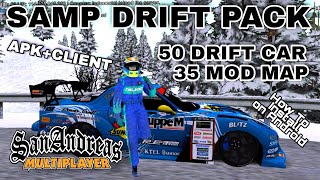 HOW TO INSTALL GTA SAMP DRIFT ANDROID WITH MAPPACK amp CARPACK [upl. by Winwaloe]