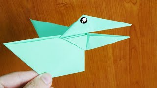 Pájaro de papel que HABLA  Pájaro Origami [upl. by Llatsyrc261]