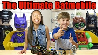 Best LEGO Batmobile Ever LEGO The Batman Movie  The Build Zone Season 5 Episode 7 [upl. by Janerich]