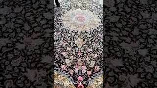 Firstclass products silk carpet Iranian design 12 colors 1600 reeds 👍 [upl. by Leuneb]