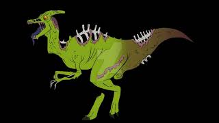 Genndy Tartakovsky Primal 2019 TV Series Infected Parasaurolophus Sound Effects [upl. by Gothard334]