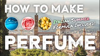 HOW TO MAKE PERFUME  Full perfumery course 2024 [upl. by Nikral262]