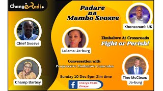 PADARE  ZIMBABWE AT CROSSROADS  FIGHT OR PERISH [upl. by Diver]