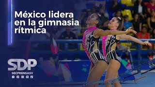 México lidera en gimnasia rítmica de los Juegos Centroamericanos y del Caribe San Salvador 2023 [upl. by Idzik810]