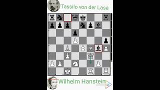 Wilhelm Hanstein vs Tassilo von der Lasa year 1839 [upl. by Aruam442]