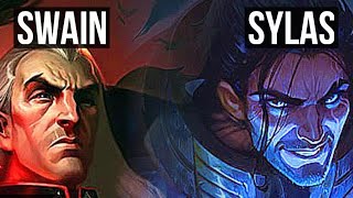 SWAIN VS SYLAS MID GAMEPLAY [upl. by Ahseya862]