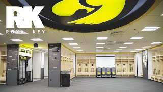 Inside the IOWA HAWKEYES 218000 Sqft FOOTBALL Facility  Royal Key [upl. by Anpas]