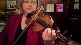 How to play grace notes appoggiaturas on the violin [upl. by Admana510]