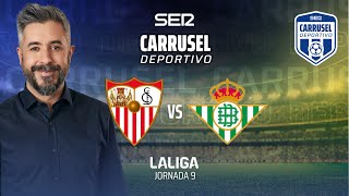 ⚽️ SEVILLA FC 1  0 REAL BETIS  DERBI ANDALUZ LaLiga 2425  Jornada 9 [upl. by Sherm]