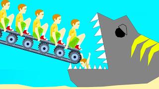 Cursed Levels in Happy Wheels [upl. by Ahsimek752]