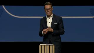 Europa i endring  Alexander Stubb  NHOs årskonferanse 2022 [upl. by Nodnal28]