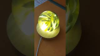 resin sphere light Incredible beautiful night light [upl. by Ahsaeym739]