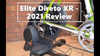 Elite Direto XR Unboxing amp Review 2021  Direct Drive Turbo Trainer [upl. by Edieh]