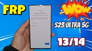 Samsung S23 Ultra 5G Frp Bypass All Samsung FRP Bypass Android 13  14 Update 2024 [upl. by Avalsorim]