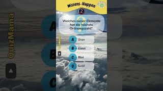 WissensHappen Nr68 – Teste dein Allgemeinwissen shorts quiz allgemeinwissen deutsch [upl. by Lolita]