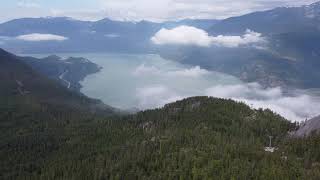 Drone  Squamish Sea to Sky Gondola [upl. by Annaoj]