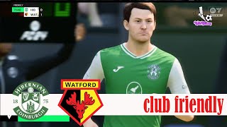 ⚽ Hibernian vs Watford ⚽  Club Friendly 07242024  PES 2024 [upl. by Latta765]