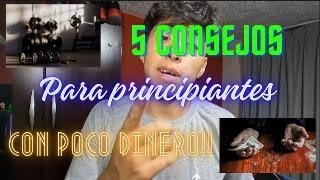 5 Consejos practicos para PRINCIPIANTES en el gym con POCO DINERO [upl. by Anairda682]