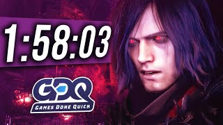 GDQ Resident Evil 4 Remake  NG Standard Any Speedrun [upl. by Enerol]