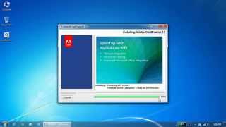 ColdFusion 11 Installation  Developer Profile [upl. by Neelloj156]