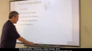 PSY101  Psycholinguistics  An Overview [upl. by Atinit]