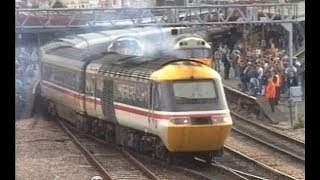 InterCity 125 HSTs part 3  South West 1993  1998 [upl. by Eisteb116]