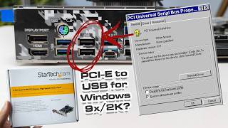 Bringing USB Support to Windows 982000 on Modern PCs USB 20 Ports Aren’t What They Used to Be [upl. by Norabel]