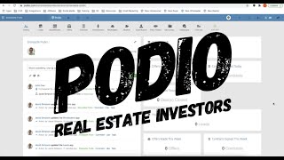 Walkthrough of How I Use My Podio CRM For Real Estate Investing  Podio Tutorial  Wholesaling CRM [upl. by Bray]