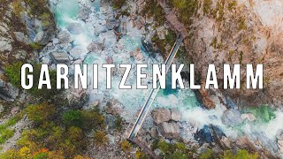 Garnitzenklamm  Rakousko  Drone footage [upl. by Ateuqahs]