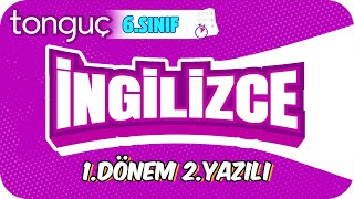 6Sınıf İngilizce 1Dönem 2Yazılıya Hazırlık 📝 2024 [upl. by Millburn]