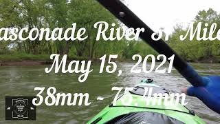 Gasconade River 37 Mile Kayak Paddle 51521 Short Version [upl. by Anam581]