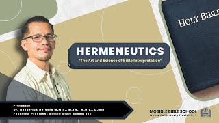 HERMENEUTICS Brief Historical Overview of Hermeneutical Approaches [upl. by Kippar]