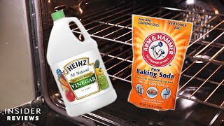 How To Clean Your Oven With Baking Soda And Vinegar [upl. by Lorenzana]