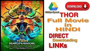 THOR Ragnarok 2017 Direct Link Full Movie In Hindi Dubbed [upl. by Ayikur]