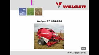 Welger RP 435 amp 535 Features [upl. by Nairoc]