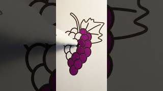 Color with me I Grape I Relaxing I Satisfying I I Coloring I Color Your Time [upl. by Aydan366]