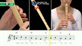 Ex002 Recorder Lessons for Young Beginners Book 2  Progressive [upl. by Zosima]