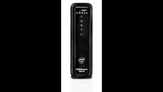 ARRIS Surfboard SBG10 DOCSIS 30 Cable Modem amp AC1600 Dual Band WiFi Router [upl. by Felton206]